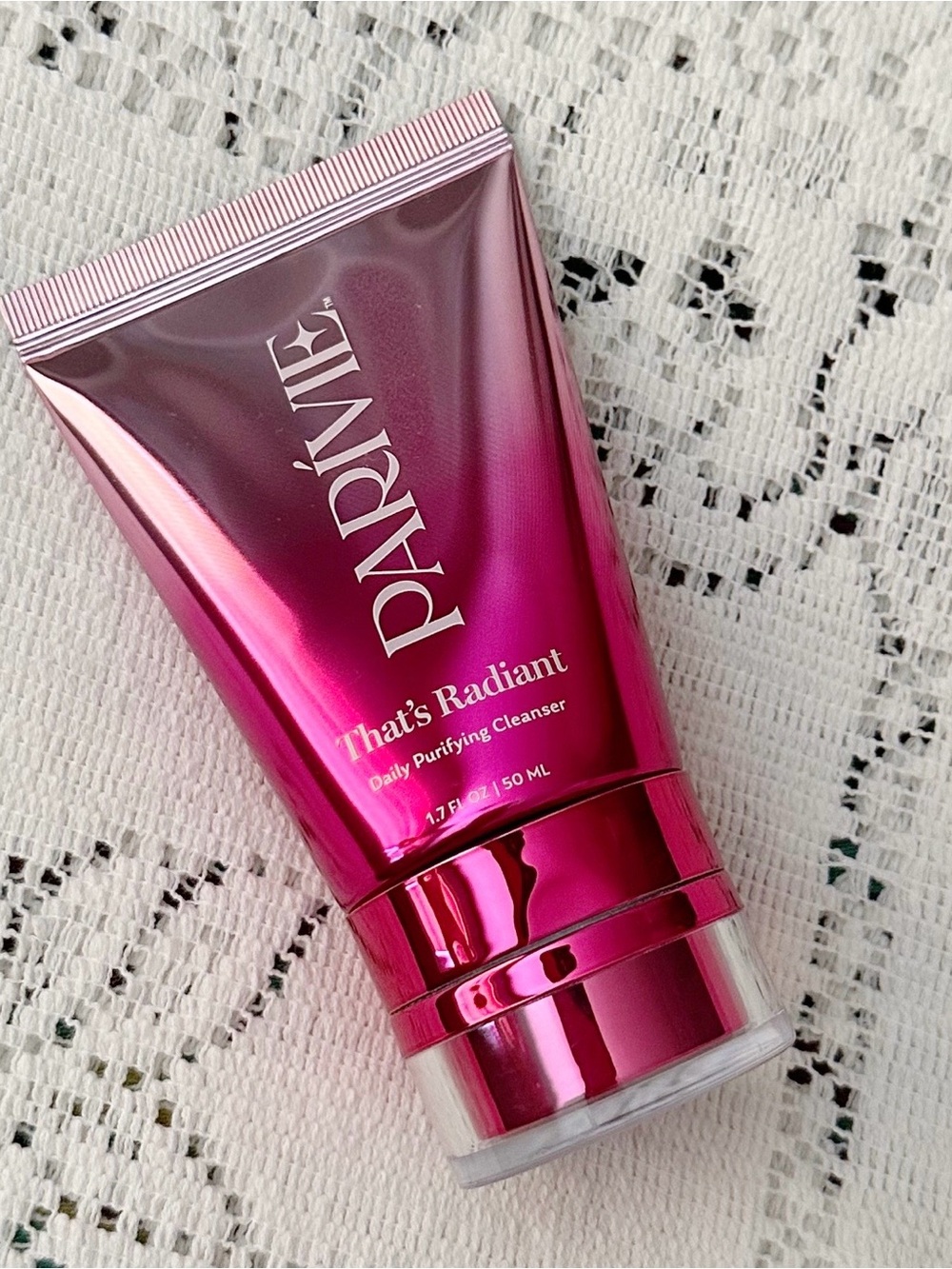New Parivie That's Radiant Daily Purifying Cleanser Mini 1.7 Oz Face Wash BHA